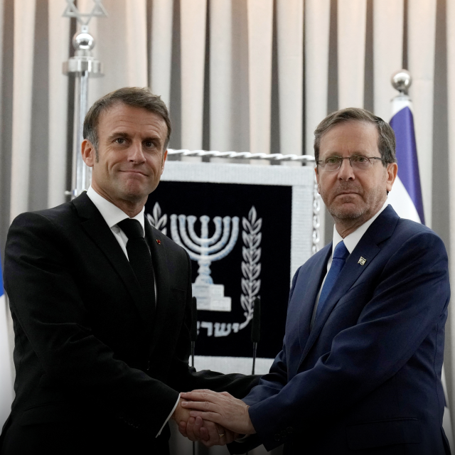 Macron confronts Israeli Security Officials in Jerusalem